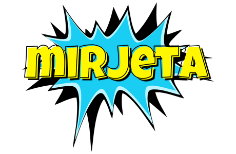 Mirjeta amazing logo