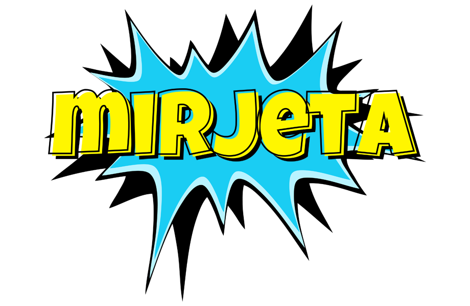 Mirjeta amazing logo