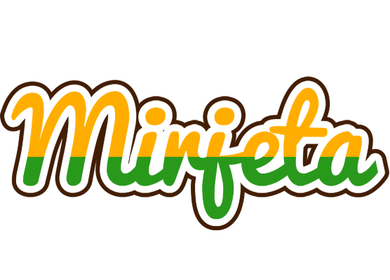 Mirjeta banana logo