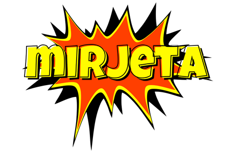 Mirjeta bazinga logo