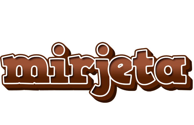 Mirjeta brownie logo
