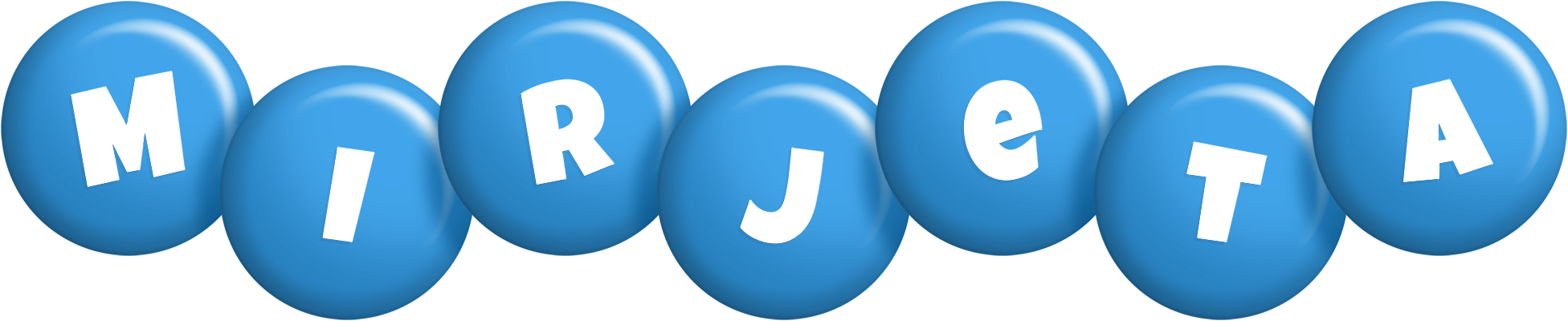 Mirjeta candy-blue logo