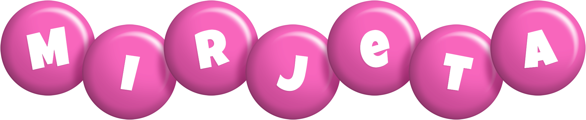 Mirjeta candy-pink logo
