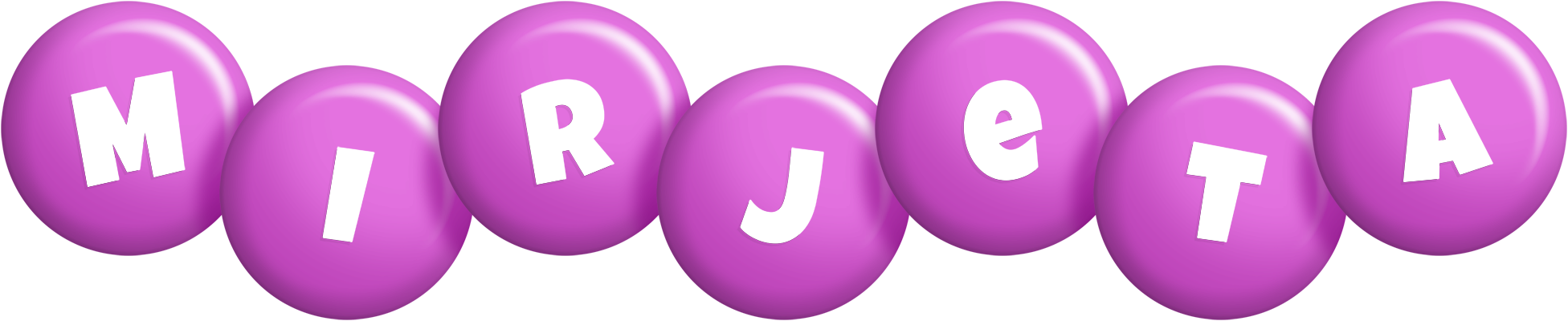 Mirjeta candy-purple logo
