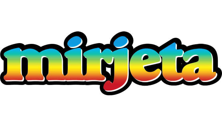 Mirjeta color logo