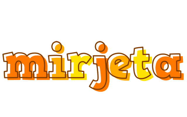 Mirjeta desert logo