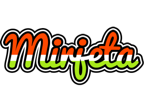 Mirjeta exotic logo