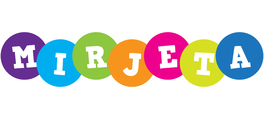 Mirjeta happy logo