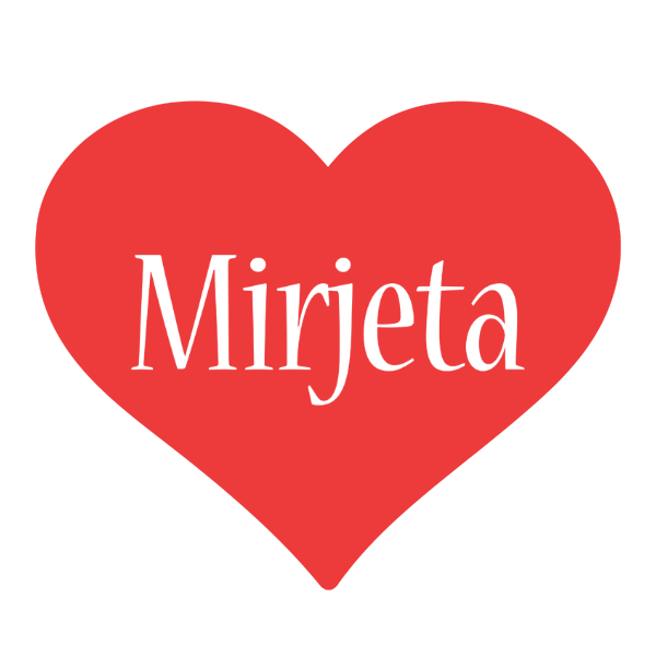 Mirjeta love logo