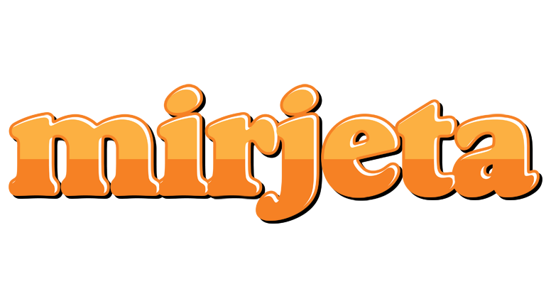 Mirjeta orange logo
