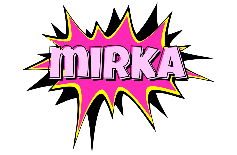 Mirka badabing logo