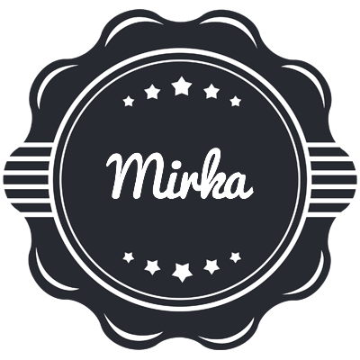 Mirka badge logo