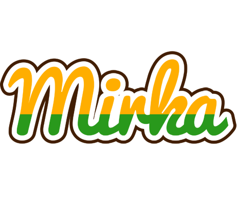 Mirka banana logo