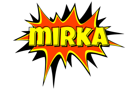 Mirka bazinga logo