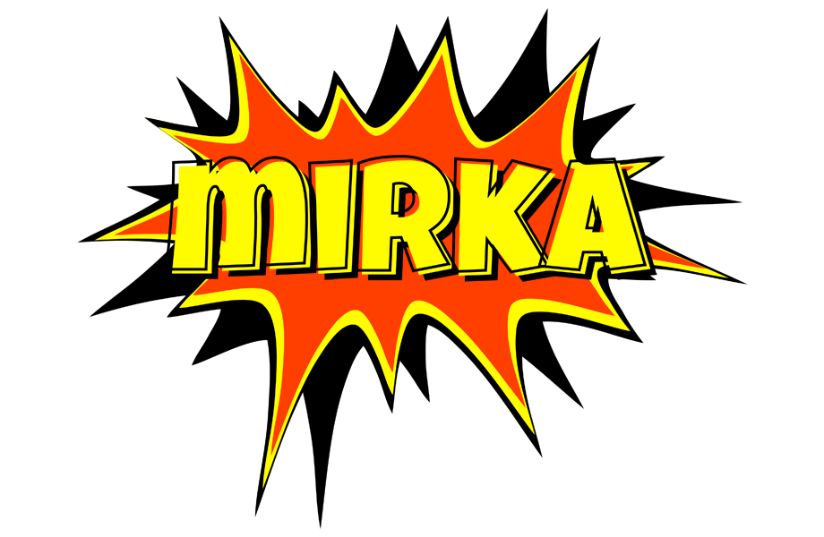 Mirka bazinga logo
