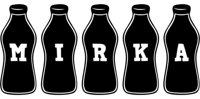 Mirka bottle logo