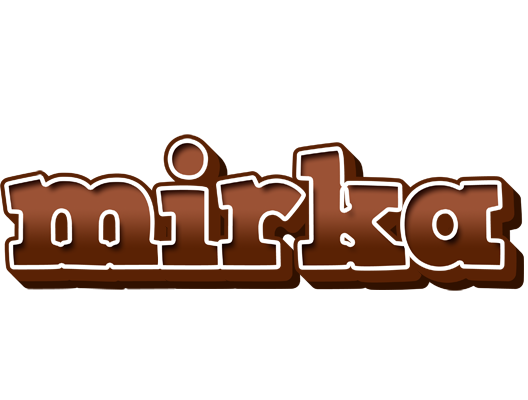 Mirka brownie logo