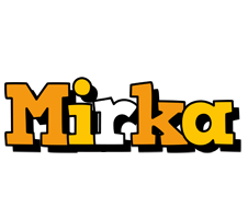 Mirka cartoon logo