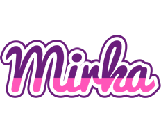 Mirka cheerful logo