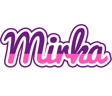 Mirka cheerful logo