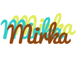 Mirka cupcake logo