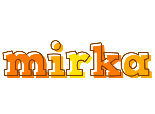 Mirka desert logo
