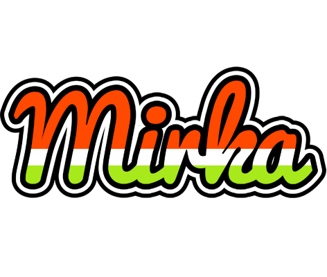 Mirka exotic logo