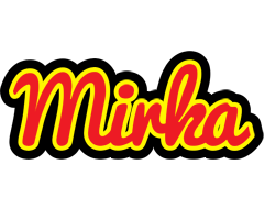 Mirka fireman logo