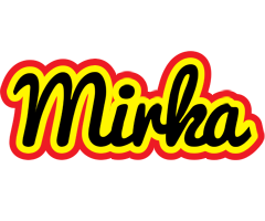 Mirka flaming logo