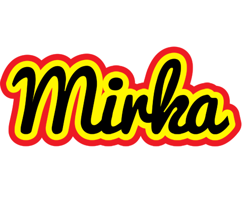 Mirka flaming logo