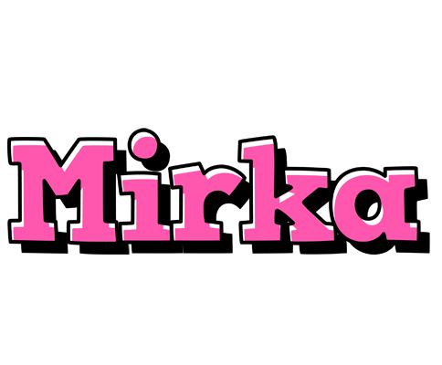 Mirka girlish logo