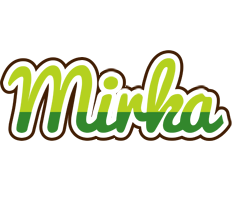 Mirka golfing logo