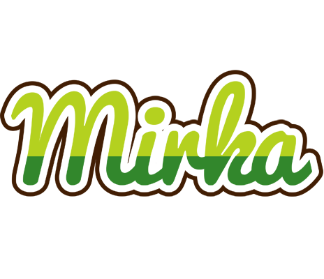 Mirka golfing logo