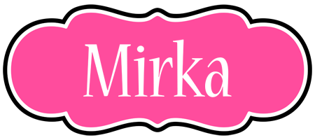 Mirka invitation logo