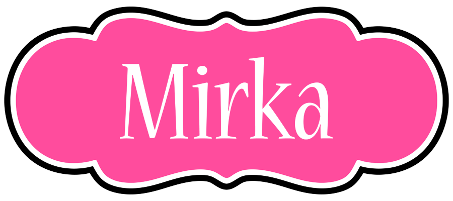 Mirka invitation logo