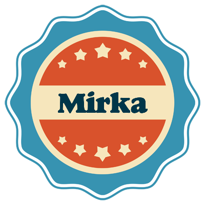Mirka labels logo