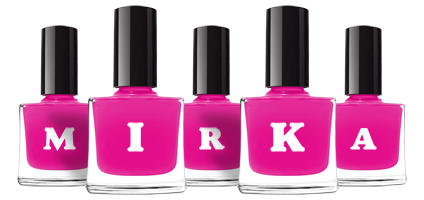 Mirka nails logo