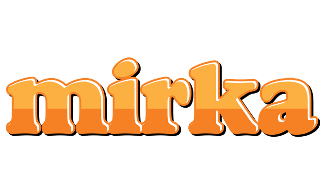Mirka orange logo