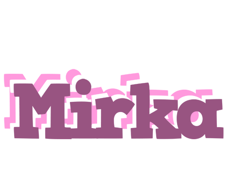 Mirka relaxing logo