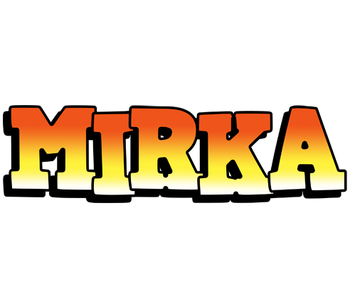Mirka sunset logo