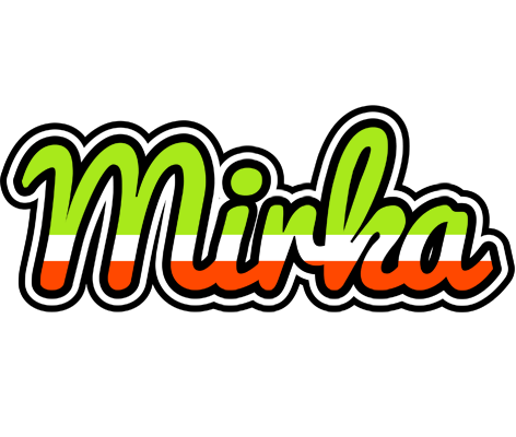 Mirka superfun logo