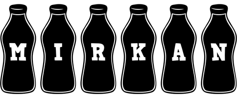 Mirkan bottle logo