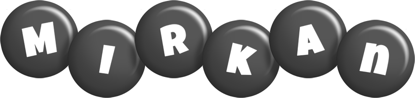 Mirkan candy-black logo