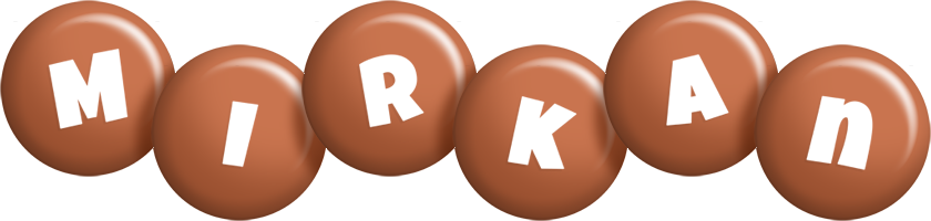 Mirkan candy-brown logo