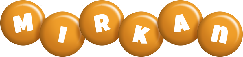 Mirkan candy-orange logo