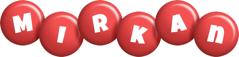 Mirkan candy-red logo