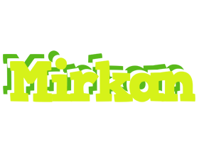 Mirkan citrus logo