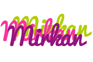 Mirkan flowers logo