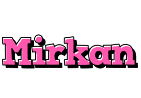 Mirkan girlish logo