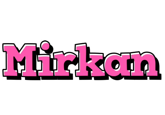 Mirkan girlish logo